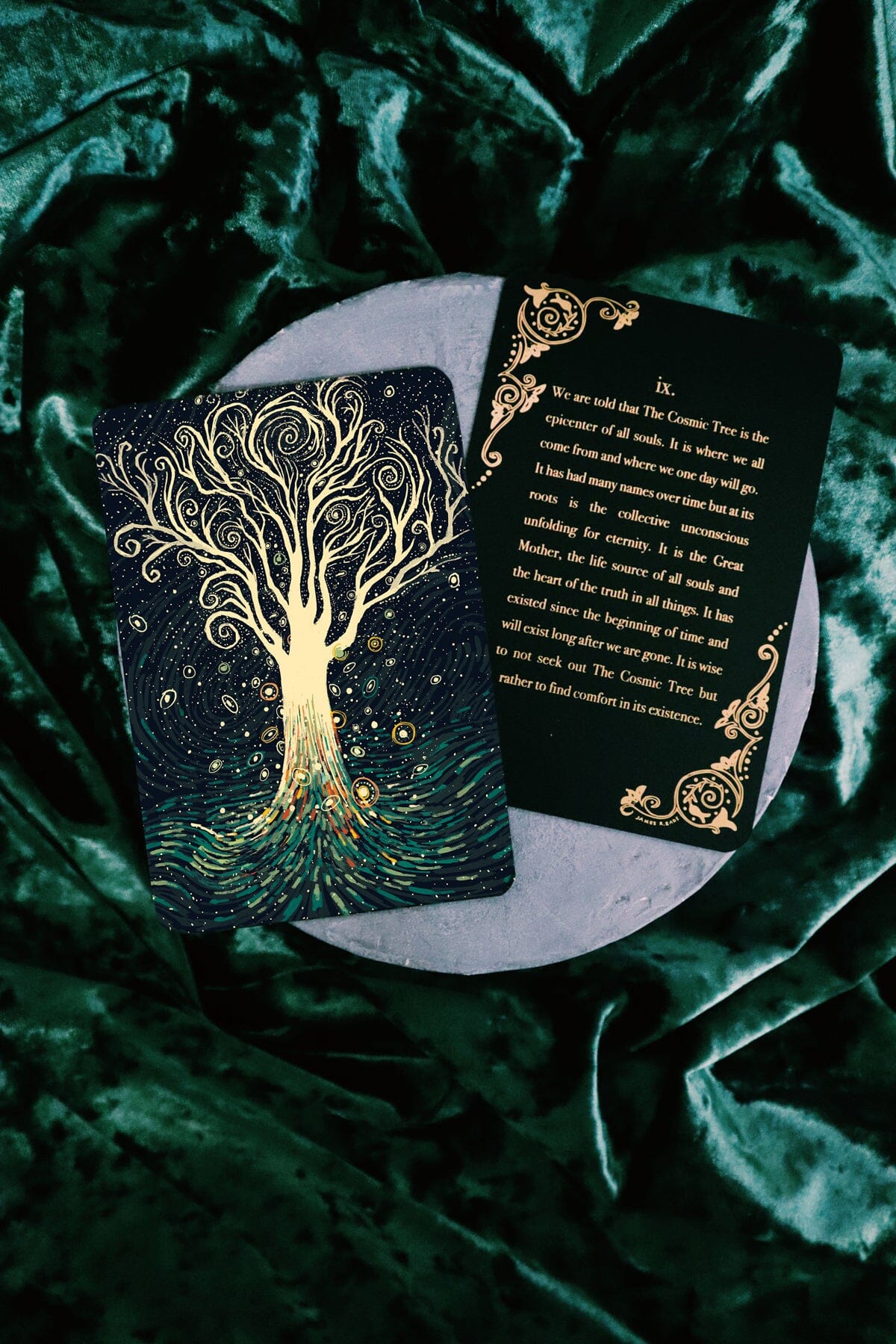 Prisma Visions Cosma Visions Art Cards deck featuring vibrant, colorful illustrations on each card for creative inspiration.