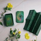 Little Cosma Visions deck by Prisma Visions, featuring colorful, artistic tarot card designs on a standard deck.