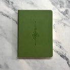 Prisma Visions Many Paths Divination Diary journal with artistic cover design and multiple divination symbols.