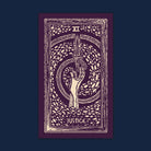 Cream-colored Justice Light Visions Tarot print by Prisma Visions, 12x20 inches, featuring symbolic tarot art on high-quality paper.