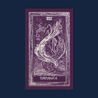 Cream-colored print of Temperance from Prisma Visions Light Visions Tarot, featuring symbolic imagery on a 12x20 inch print.