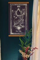Cream-colored Prisma Visions tarot print titled The Star featuring celestial imagery, measuring 12x20 inches.
