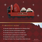 Harry Potter Holiday Hogwarts Express sponge set by Profusion Cosmetics, featuring themed makeup accessories with train and Hogwarts designs.