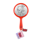 Profusion Cosmetics Hot Stuff Little Devil handheld mirror with red and black design, compact accessories for makeup use.