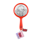 Profusion Cosmetics Hot Stuff Little Devil handheld mirror with red and black devil design, perfect as a makeup accessory.