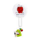 Profusion Cosmetics Peanuts Holiday handheld mirror with colorful cartoon design, perfect for accessories and personal grooming.