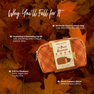 Pumpkin Spice accessories by Profusion Cosmetics, including makeup brushes and tools, designed for festive fall looks.
