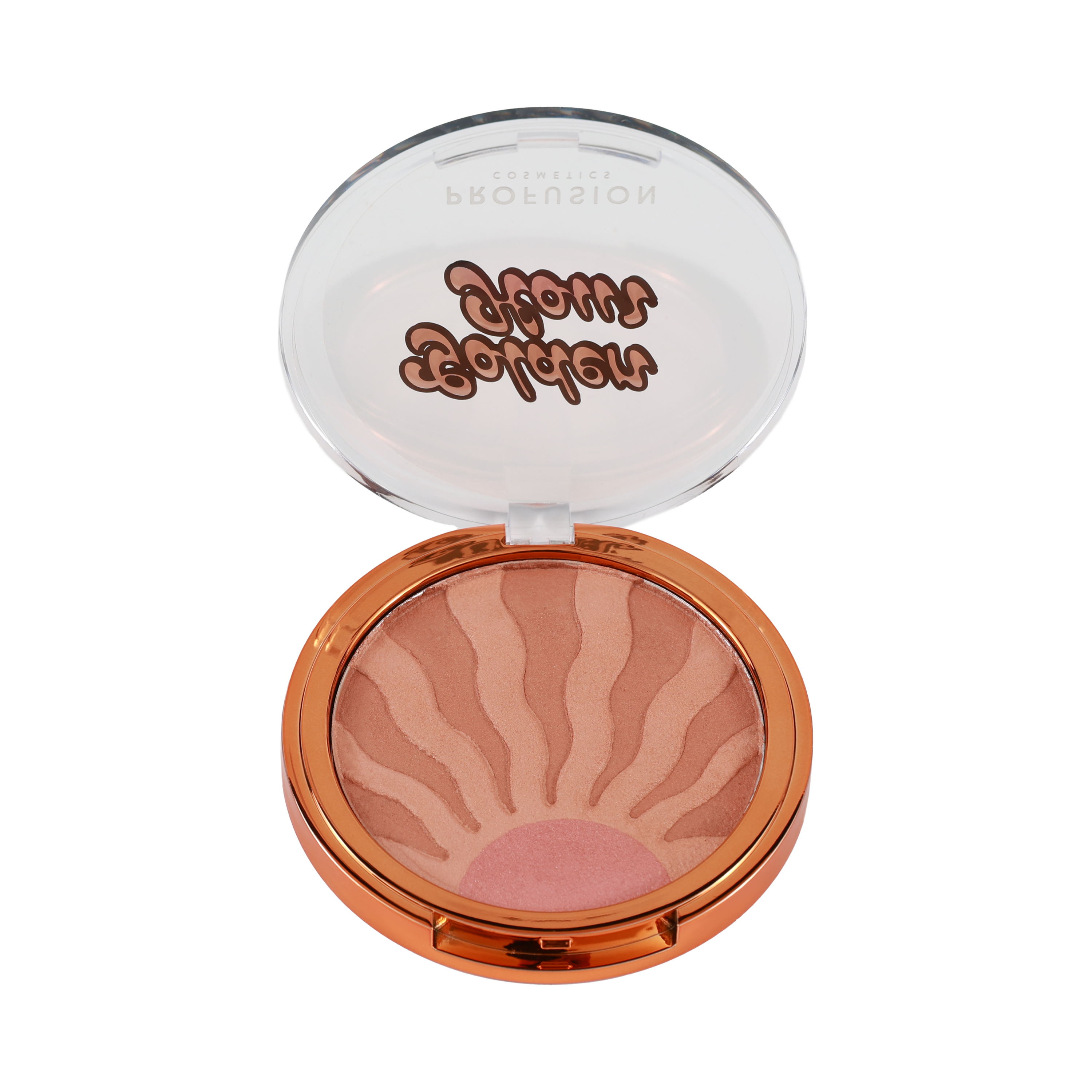 West Coast Glow Golden Hour Luminous Bronze & Glow Palette by Profusion Cosmetics with blushes and bronzers in a compact palette.