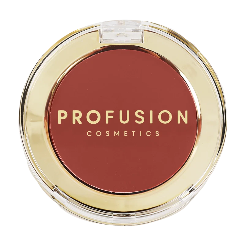 Profusion Cosmetics Superbloom Full Bloom Cream Blush in Rose Petal, showing a soft pink cream blush with a smooth texture.