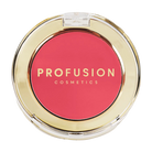 Profusion Cosmetics Superbloom Full Bloom Cream Blush in Rose Petal, showing a soft pink cream blush in a compact.