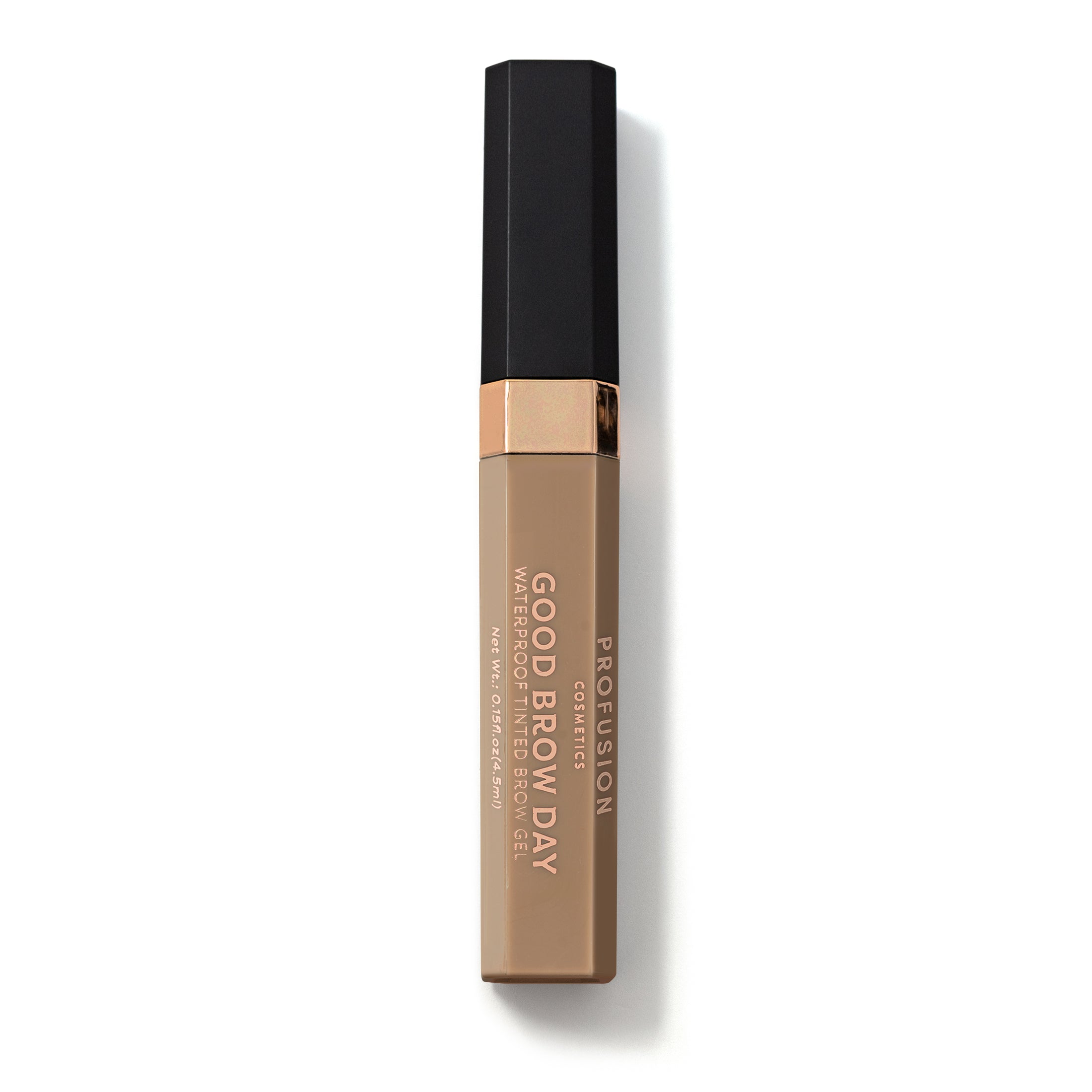 Blonde waterproof tinted brow gel by Profusion Cosmetics, designed to define and hold eyebrows with natural finish
