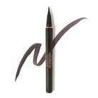 Profusion Cosmetics Good Brow Day waterproof brow pen in soft brown, showing the pen and brow application on a model's eyebrow.