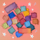 Profusion Cosmetics It's a Vibe Mainstage 23-Shade Eyeshadow Palette with vibrant, colorful eyeshadows in a sleek compact.