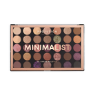 Profusion Cosmetics minimalist 35-shade eyeshadow palette with neutral and vibrant colors arranged in sleek packaging.