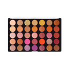 Profusion Cosmetics Mirage eyeshadow palette with vibrant shades in a sleek compact, displayed open showing colorful eyeshadow pans.