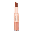 Profusion Cosmetics Lip Dazzlers with shimmering, sparkly finish in a close-up of the glossy, colorful lip gloss tube.