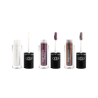 Profusion Cosmetics Evil Eye Chrome Liquid Topper Set featuring eye-shaped metallic and shimmering eye makeup toppers.