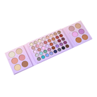 Profusion Cosmetics Frosted Snow Sparkle 52-shade face and eye palette with shimmering eyeshadows and face highlighters.