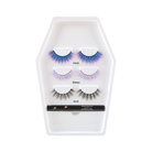 Profusion Cosmetics Lash Madness faux mink eyelash set with adhesive, featuring three pairs of natural-looking eye lashes.