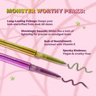 Profusion Cosmetics Monster Bash Chrome Monster Gel Liner Set featuring vibrant eye gel liners with bold, metallic finishes.