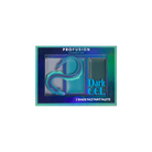 Profusion Cosmetics Sea Witch face paint in dark eel, eye makeup with ocean-inspired dark teal and black tones.