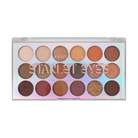 Profusion Cosmetics Starlet Eyes 5-piece eye palette and brush set with colorful eyeshadows and applicator brushes displayed.