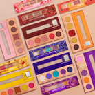 Profusion Cosmetics Blooming Hues 5-shade eyeshadow palette with romantic rose tones and floral-inspired colors.