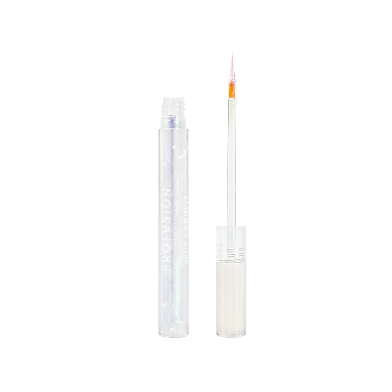 Profusion Cosmetics eye duochrome liner inspired by Casper the Friendly Ghost, with shimmering ghostly color details.