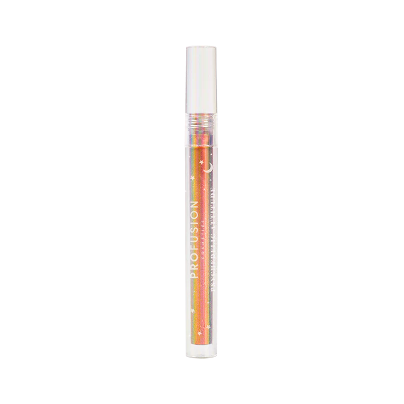 Profusion Cosmetics eye duochrome liner inspired by Casper the Friendly Ghost, featuring vibrant, shimmering colors for a bold look.