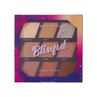 Profusion Cosmetics Euphoric Glam Blissful 9-shade eyeshadow palette with vibrant and neutral colors for versatile eye looks.