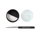Profusion Cosmetics Haunting Rituals water-activated eye liner duo with blood-red and dark shades for bold eye makeup.