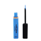 Bright Lights neon and pastel graphic eyeliner from Profusion Cosmetics, featuring vibrant blue eye makeup with bold, colorful lines.