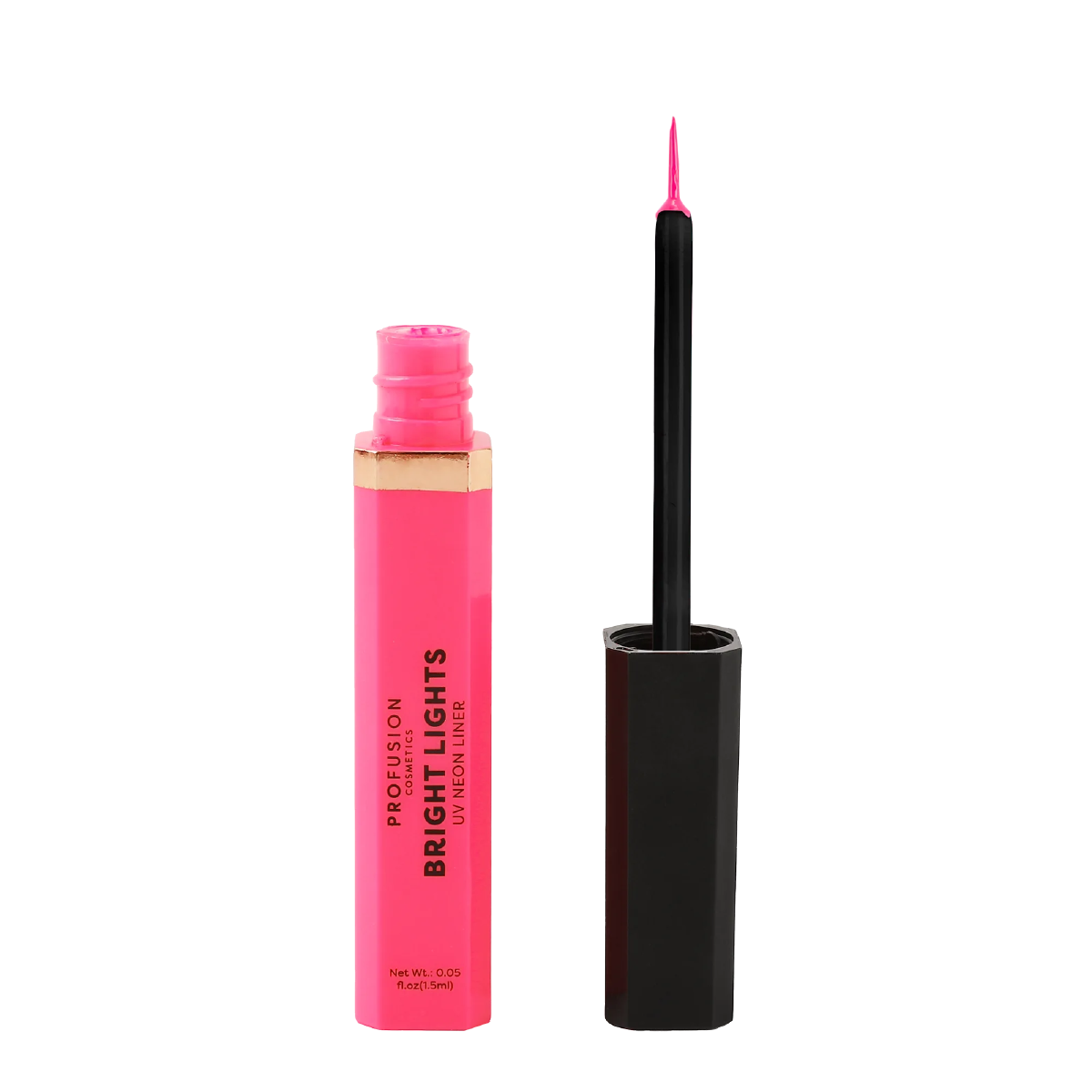 Bright Lights neon and pastel graphic eye liners by Profusion Cosmetics, vibrant blue shades for bold eye makeup.