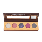 Profusion Cosmetics Blooming Beauty eyeshadow palette with five shades in Canyon Oasis for natural and vibrant eye looks.