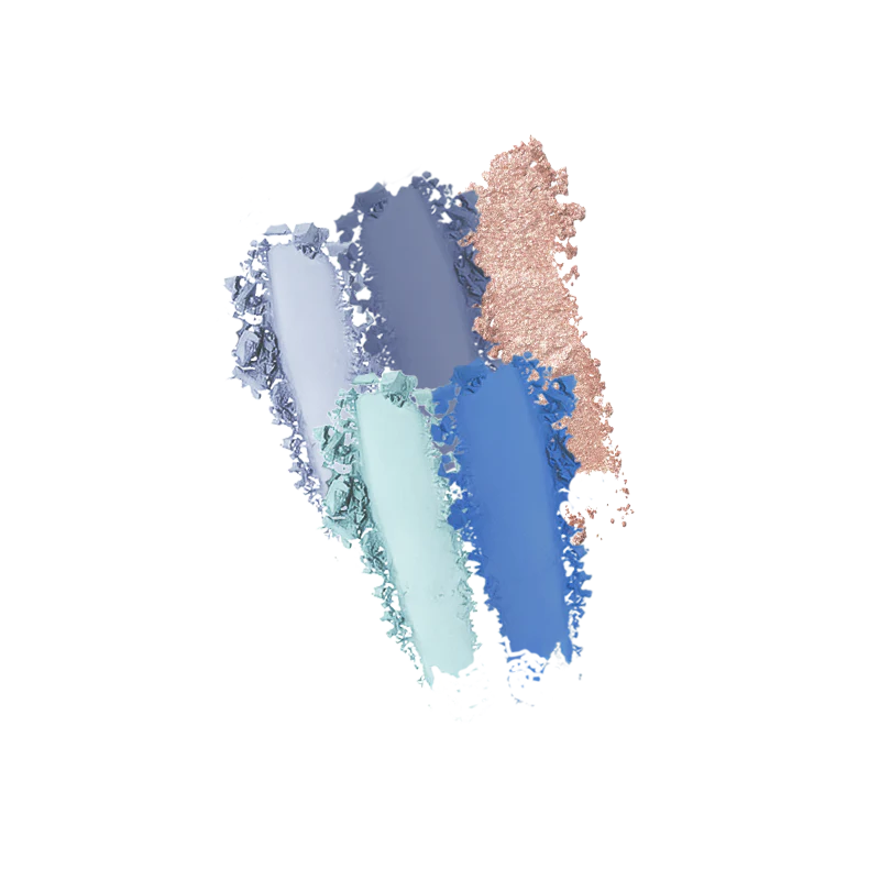 Profusion Cosmetics Blooming Beauty 5-shade eyeshadow palette with vibrant earthy tones and natural floral-inspired colors.