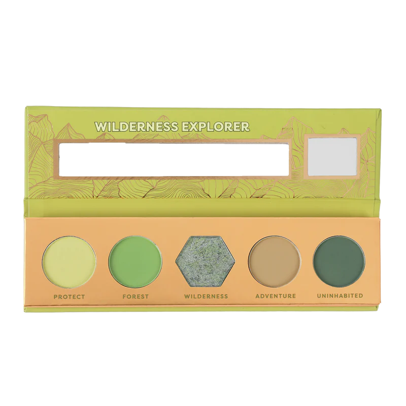 Profusion Cosmetics Blooming Beauty 5 Shade Eyeshadow Palette with vibrant, natural tones for versatile eye makeup looks.