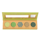 Profusion Cosmetics Blooming Beauty 5-shade eyeshadow palette with vibrant, blooming floral-inspired eye makeup shades.