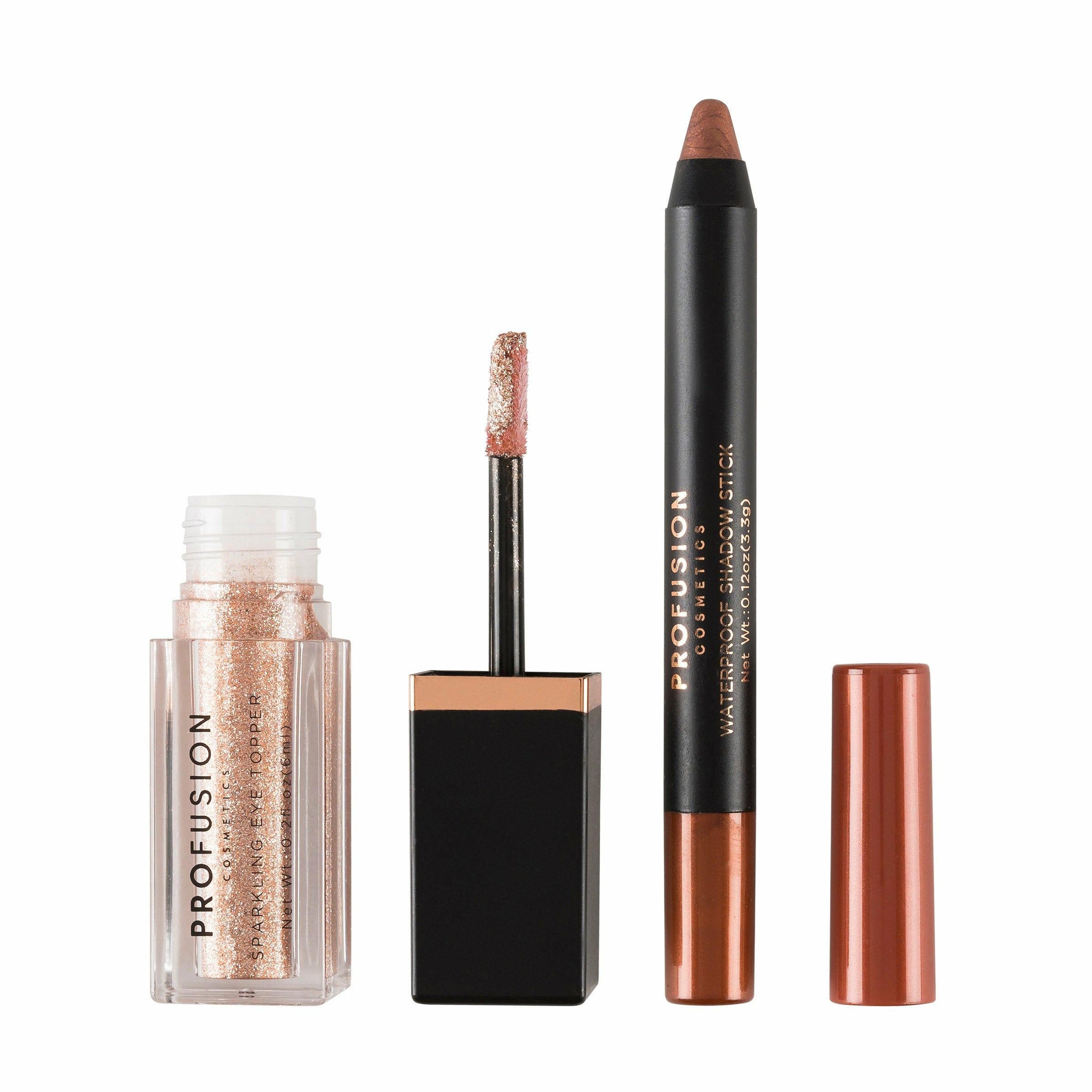 Profusion Cosmetics Eye Sparkler Duo Set featuring shimmering eyeshadows in sparkling shades for a dazzling eye look.