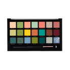 Profusion Cosmetics 21 Shade Eyeshadow Palette Adventurous with vibrant and neutral shades for versatile eye makeup looks.