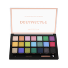 Profusion Cosmetics 21 Shade Eyeshadow Palette Dreamscape with vibrant and neutral colors arranged in rows.