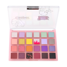 Profusion Cosmetics Casper & Hot Stuff 24 Shade Eyeshadow Palette showing a variety of colorful eye makeup shades.