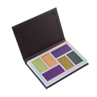 Profusion Cosmetics Enchanted Forest Divine Eyeshadow Palette with various earthy and magical shades in open compact view.
