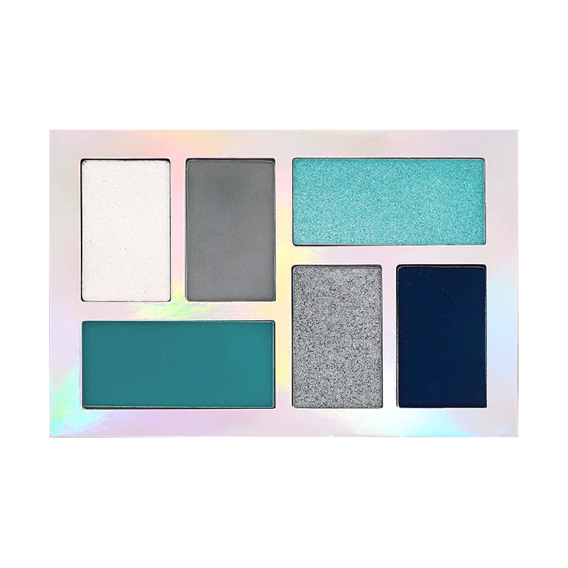 Profusion Cosmetics Enchanted Forest Nightshade eyeshadow palette with vibrant green, purple, and dark shades for creative eye looks.