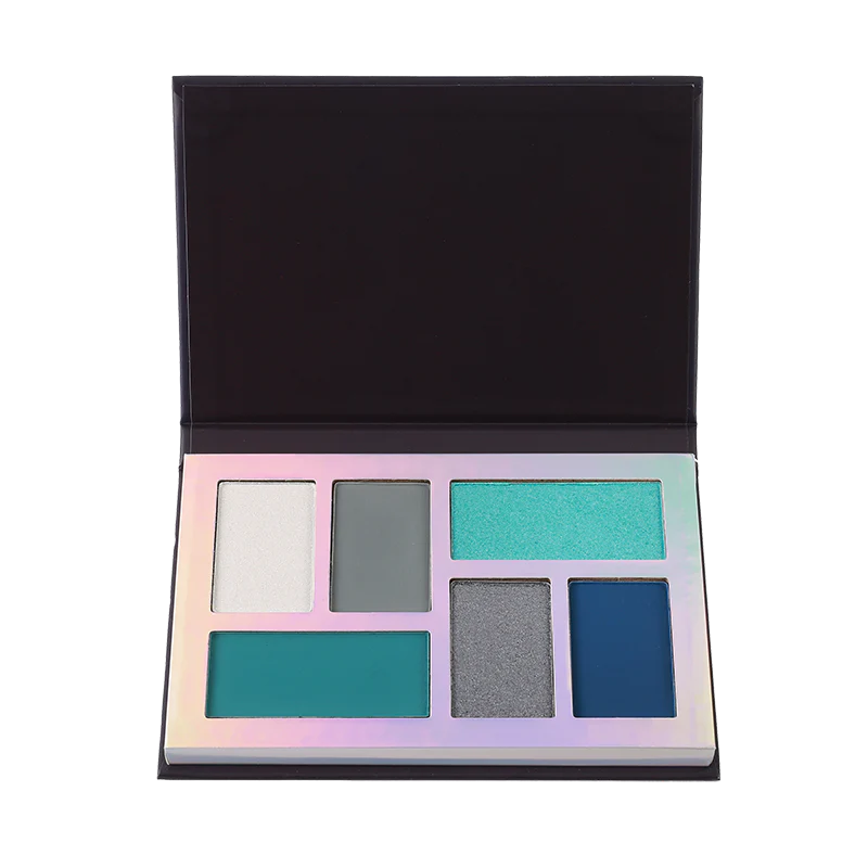 Profusion Cosmetics Enchanted Forest Nightshade Eyeshadow Palette with vibrant green, purple, and dark shades for creative eye looks.
