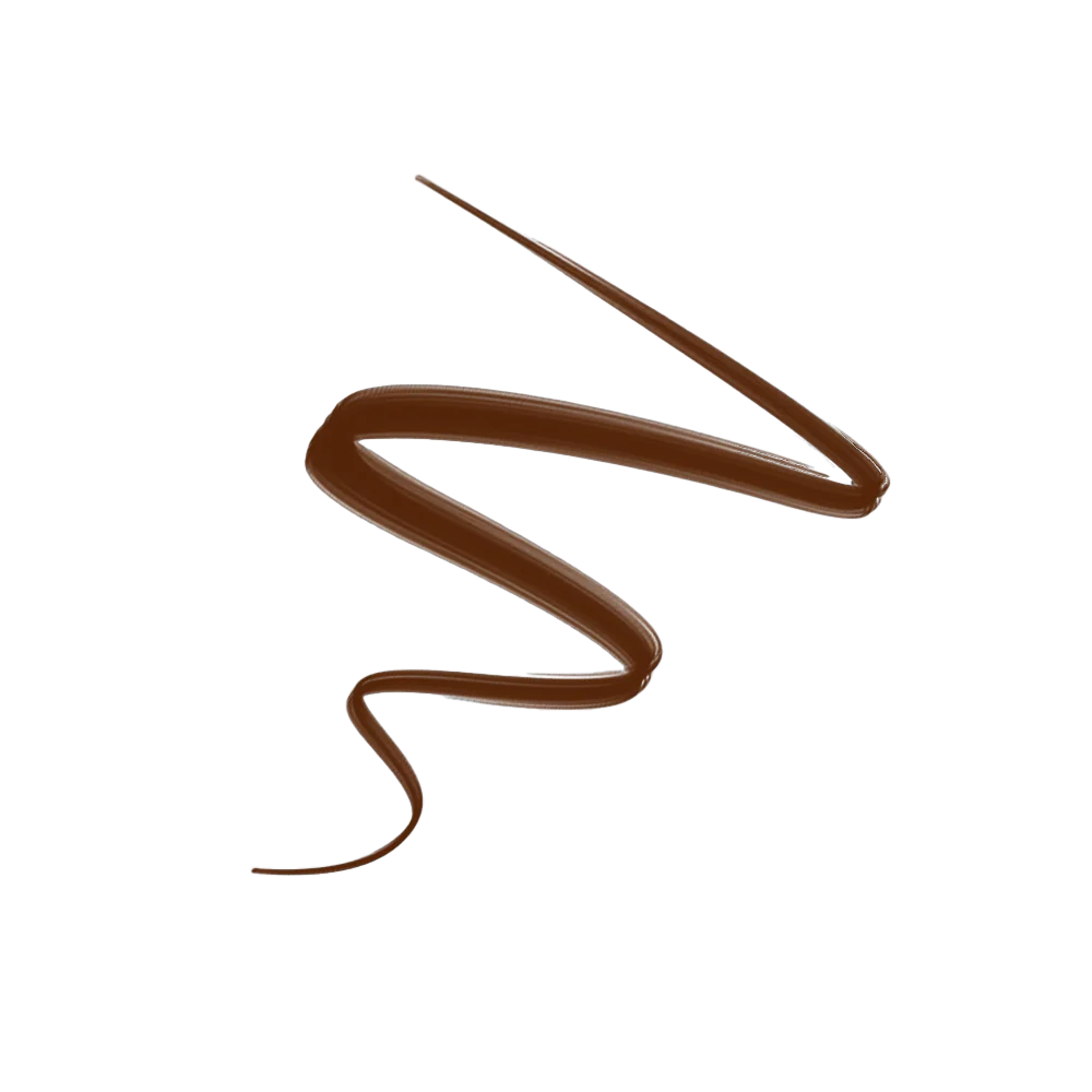 Profusion Cosmetics Everlasting Waterproof Liquid Liner in brown, eye makeup product with precise tip for defining eyes