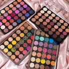 Profusion Cosmetics Festival 35-Shade Eyeshadow Palette with vibrant and neutral colors for creative eye looks.