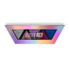 Profusion Cosmetics Glitter Rock Eyeshadow Palette with shimmering shades and vibrant colors for bold eye looks.