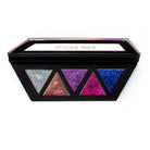 Profusion Cosmetics Glitter Rock Eyeshadow Palette with shimmering shades and vibrant colors for eye makeup looks.