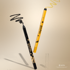 Profusion Cosmetics Harry Potter Dobby Is Free eyes liner set with two eye liners in festive holiday packaging design.