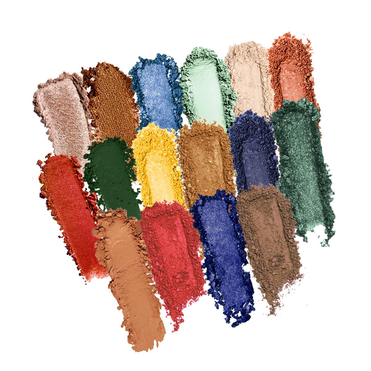 Harry Potter Holiday Hogwarts 16 Shade Eyeshadow Palette by Profusion Cosmetics featuring magical, vibrant eye makeup shades.